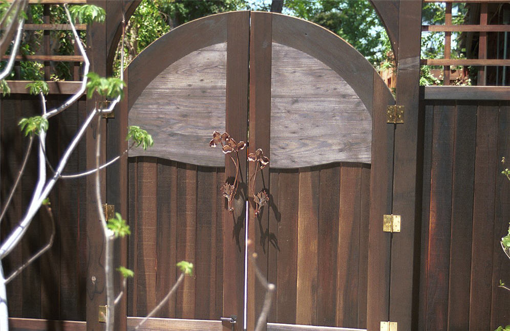 Decorative Fence and Handles