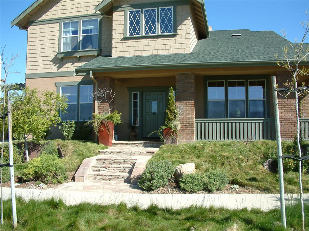 Native LIving Front Entrance