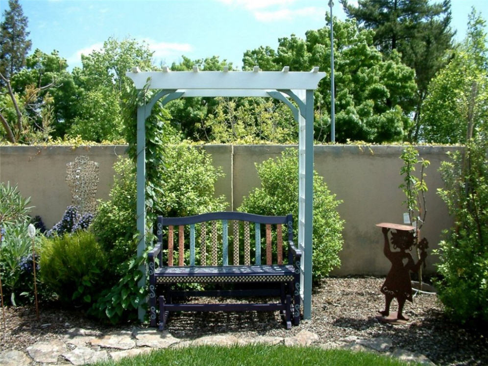 Arbor and Bench