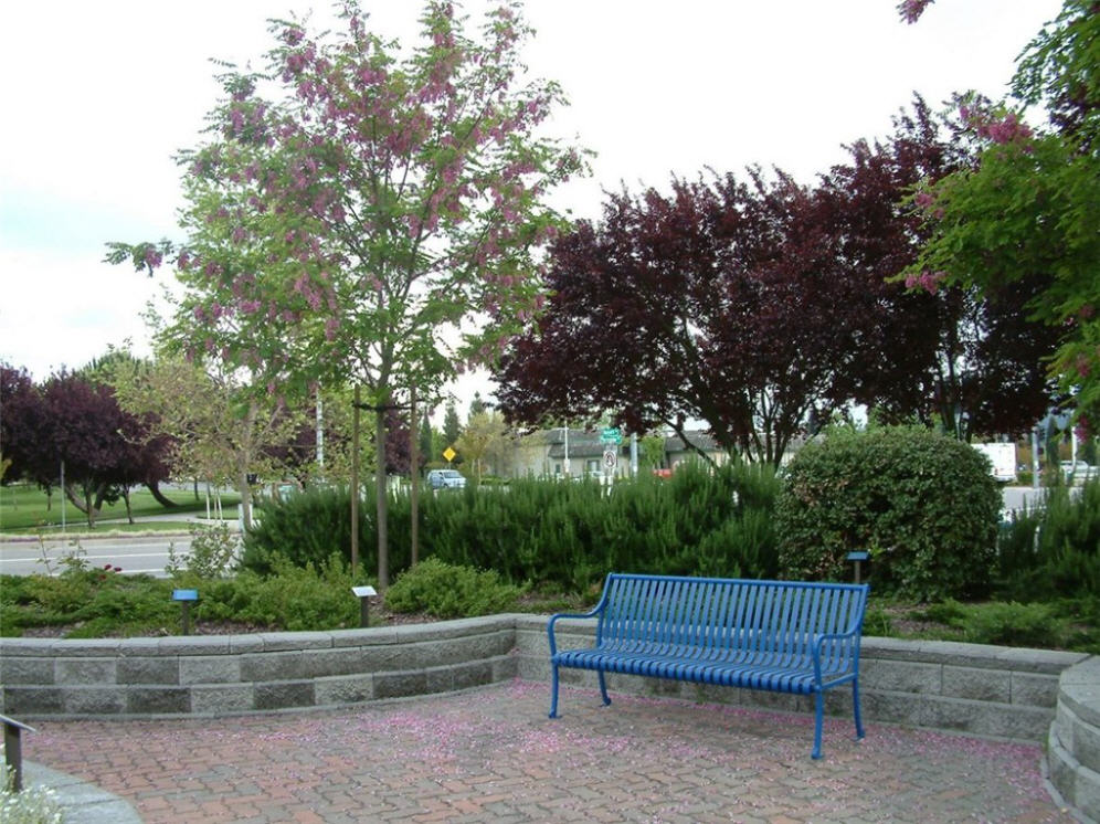 Demo Garden Sitting Area