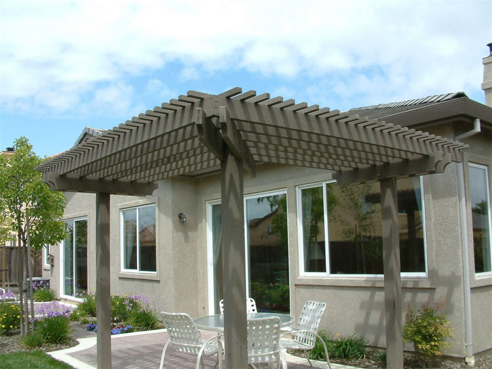 Patio Trellis Cover