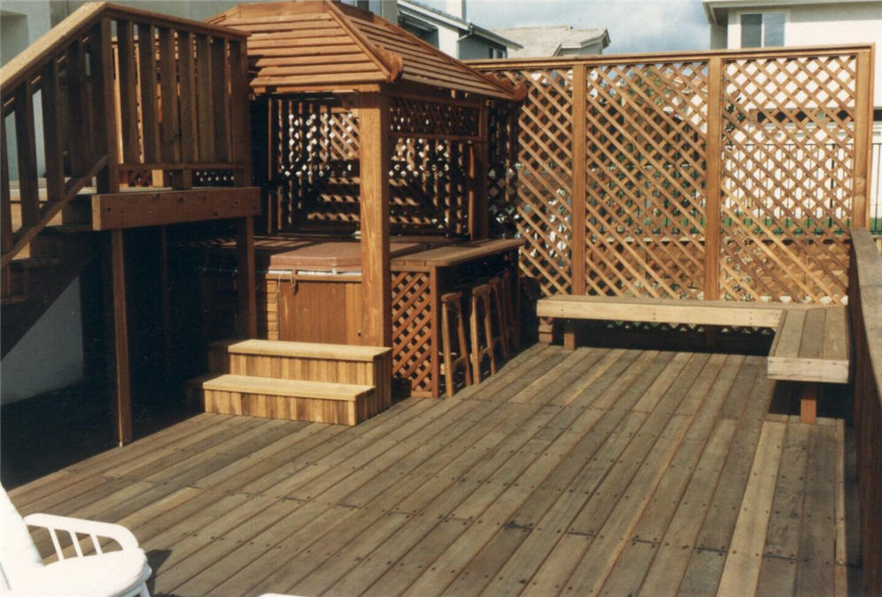 Deckside View and Lattice